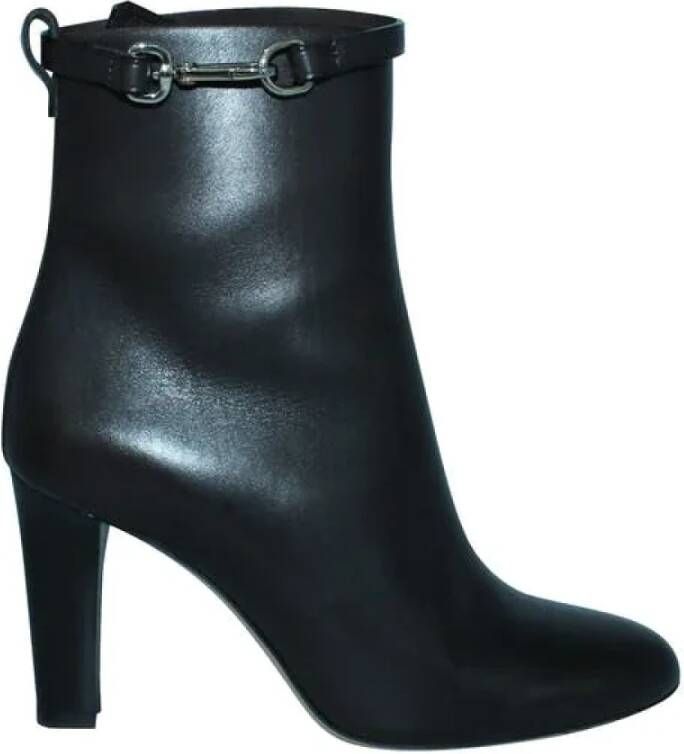 Bally Pre-owned Voldoende lederen laarzen Zwart Dames