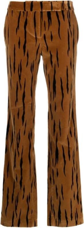 Bally Straight Trousers Bruin Dames