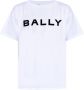 Bally Witte katoenen T-shirts en Polos White Heren - Thumbnail 1