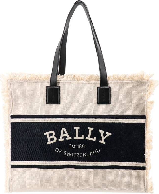 Bally Tote Bags Beige Dames