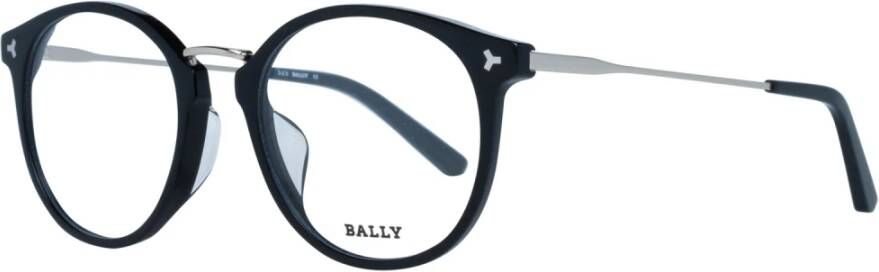Bally Zwarte Dames Optische Brillen Ronde Stijl Black Dames
