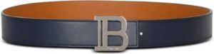 Balmain B-Belt in leather Meerkleurig Heren