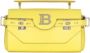 Balmain B-Buzz 19 leather bag Yellow Dames - Thumbnail 1