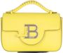 Balmain B-Buzz mini leather bag Yellow Dames - Thumbnail 2