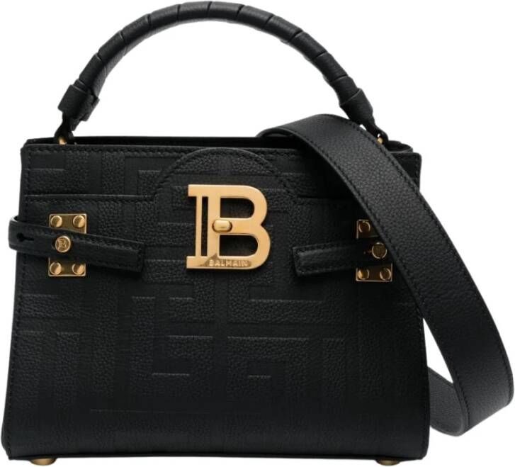 Balmain Zwarte B-Buzz 22 Top Handtas Black Dames