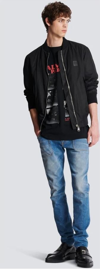 Balmain T-shirt met logoprint Zwart - Foto 3