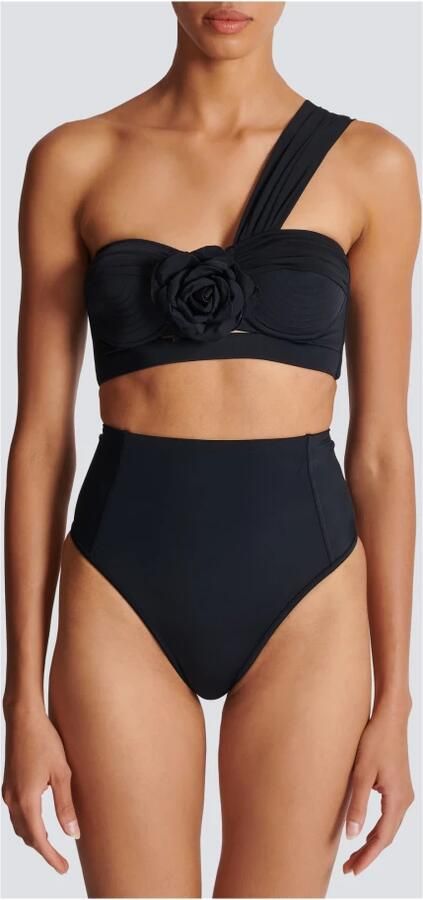 Balmain Asymmetrisch tweedelig badpak Black Dames - Foto 6