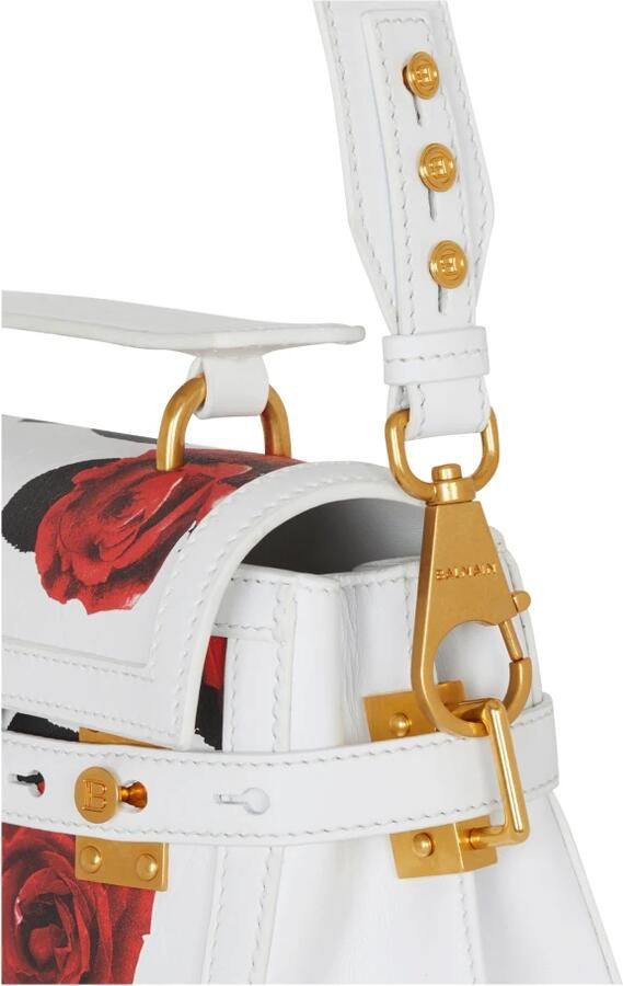 Balmain B-Buzz 23 Kalfsleren Tas Multicolor Dames - Foto 3