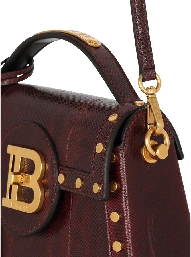 Balmain B-Buzz Dynasty Karung leather bag Rood Dames - Foto 2
