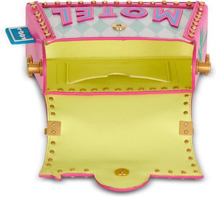 Balmain B-Buzz Dynasty Kleine tas in bedrukt kalfsleer Multicolor Dames - Foto 2