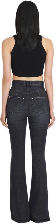 Balmain Boot-cut Jeans Black Dames - Foto 6