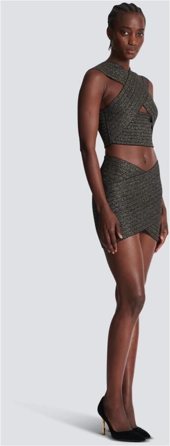 Balmain Gestreept gebreid topje Yellow Dames - Foto 6