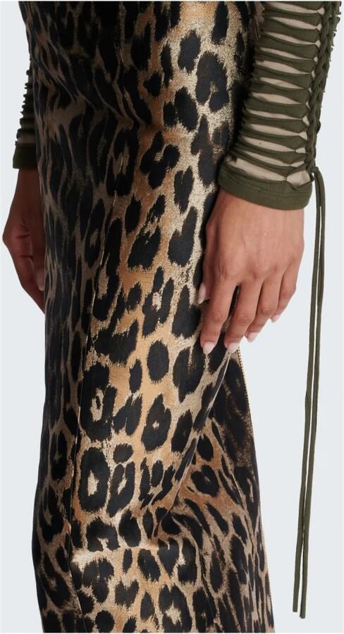 Balmain Geweven jersey top Green Dames - Foto 3