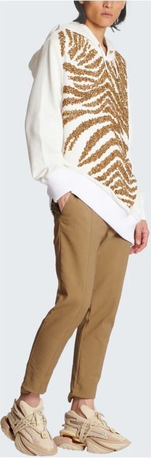 Balmain Hoodie met geborduurde zebra strepen Multicolor Heren - Foto 7