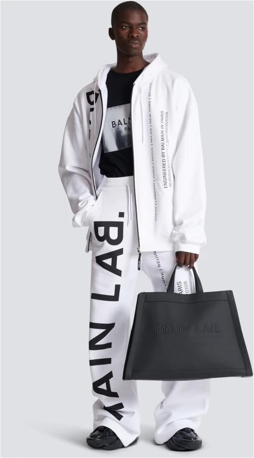 Balmain Main Lab trainingsbroek Wit - Foto 4