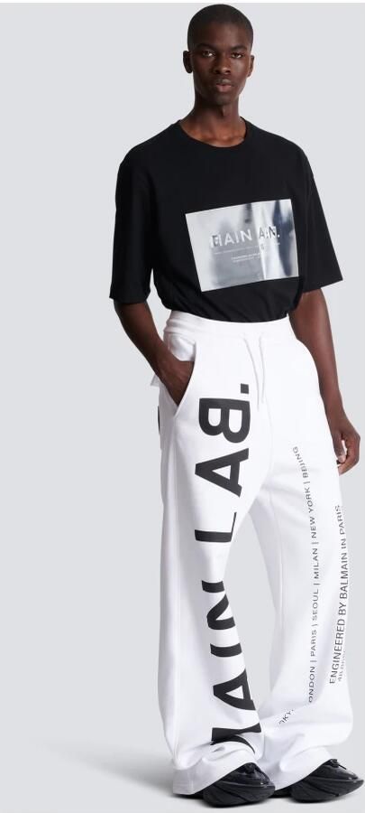 Balmain Main Lab trainingsbroek Wit - Foto 6