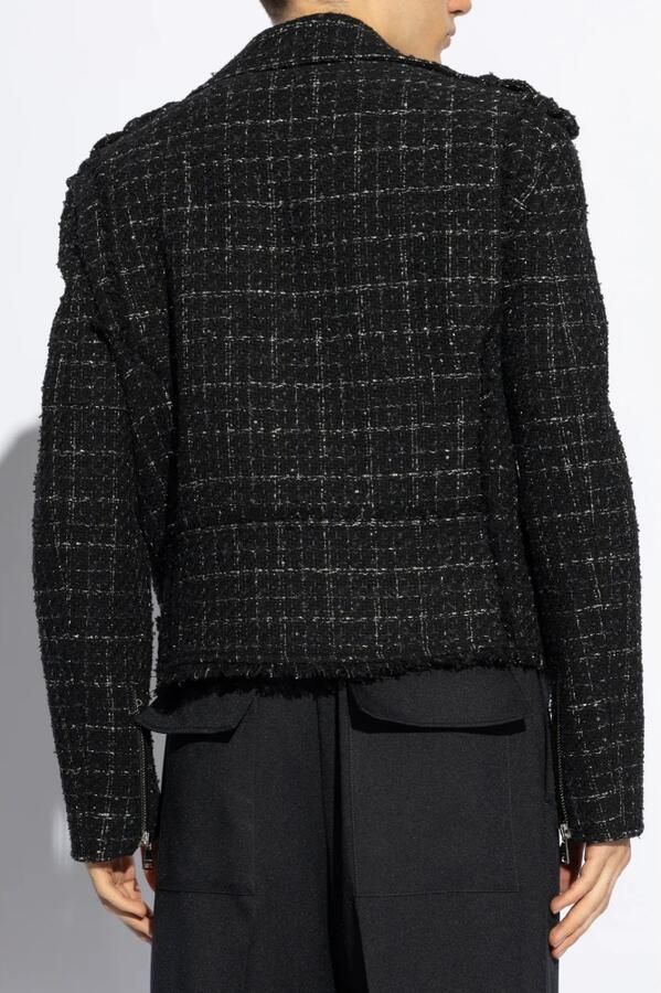 Balmain Jacket met Logo Black Heren - Foto 5