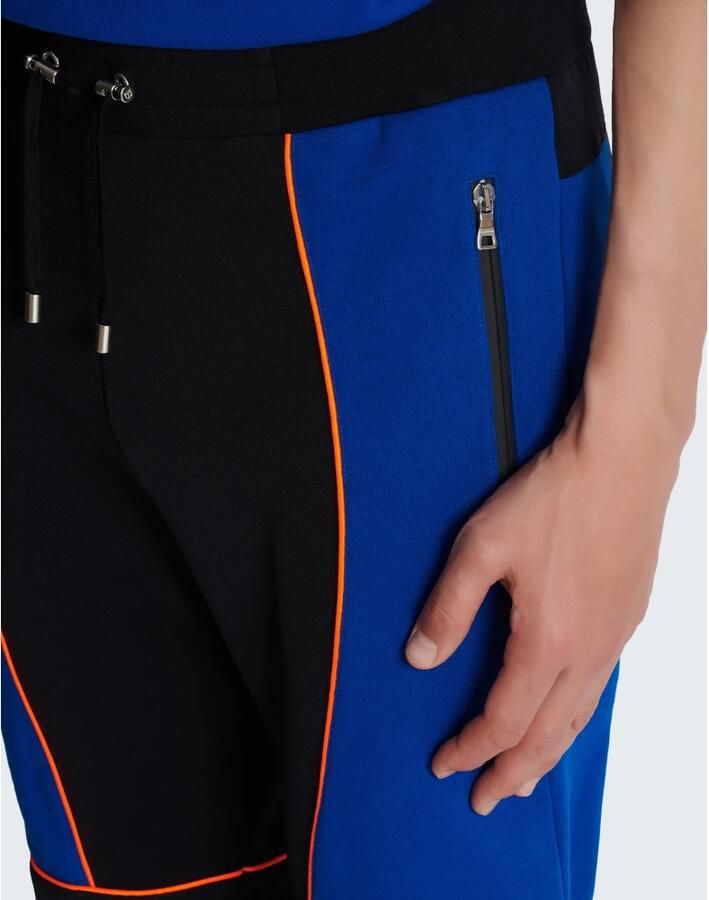 Balmain Joggingbroek met logo-inzetstukken Meerkleurig Heren