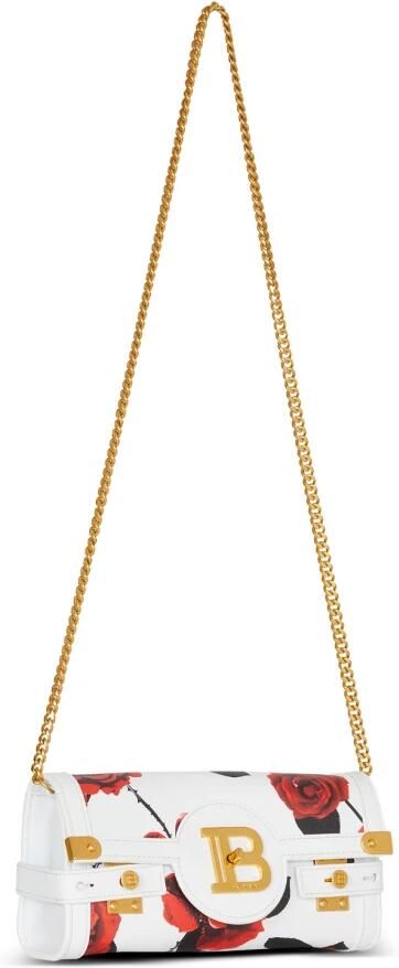 Balmain Kalverleren B-Buzz Pouch 23 met een rozenprint en reliëf ruitmotief Multicolor Dames - Foto 4