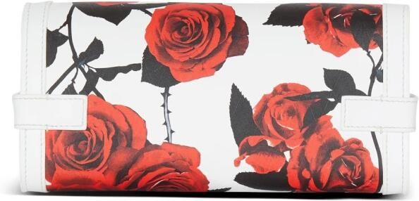 Balmain Kalverleren B-Buzz Pouch 23 met een rozenprint en reliëf ruitmotief Multicolor Dames - Foto 6