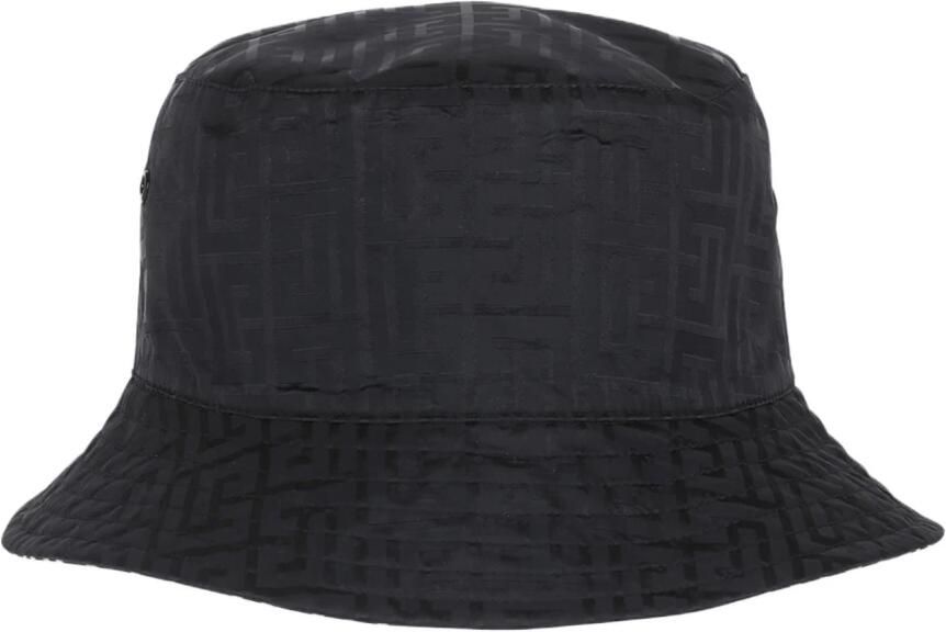 Balmain Omkeerbare Bob Monogrammen Black Heren