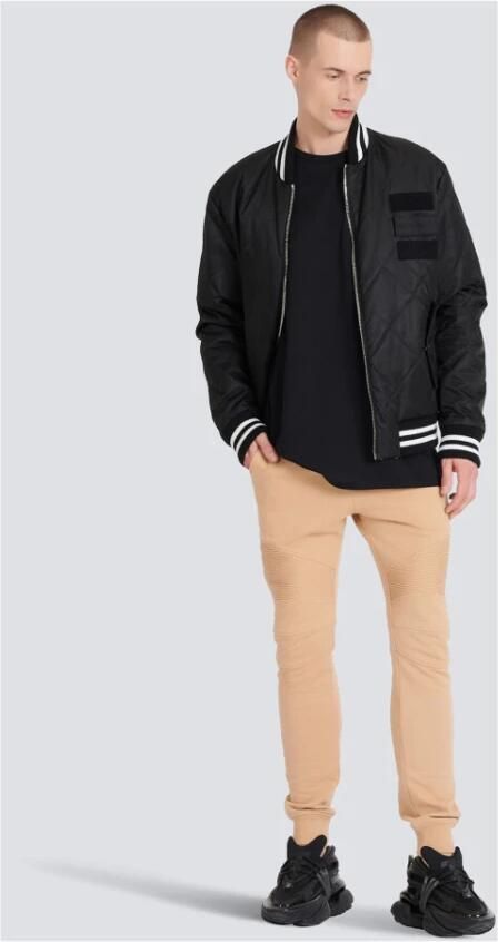 Balmain Oversized ecologisch ontworpen katoenen T-shirt met logoprint Black Heren - Foto 5