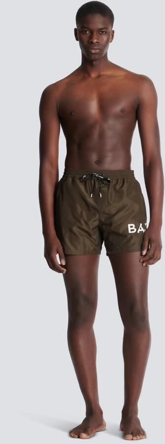 Balmain Parijse zwembroek Green Blue Heren - Foto 6