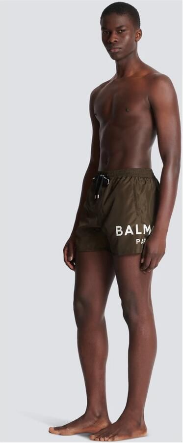 Balmain Parijse zwembroek Green Blue Heren - Foto 4