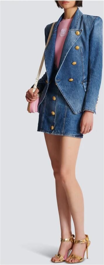 Balmain Retro PB Tank Top Pink Dames - Foto 6