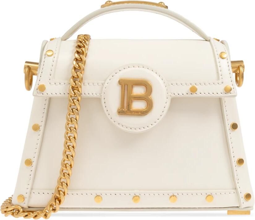 Balmain Hobo bags 'B-Buzz Dinasty Small' Handbag in beige