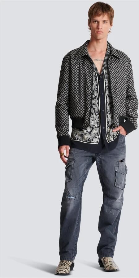 Balmain Paisley Pyjama Overhemd Multicolor Heren - Foto 4