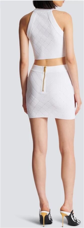 Balmain 6 Knopen Tanktop White Dames - Foto 5