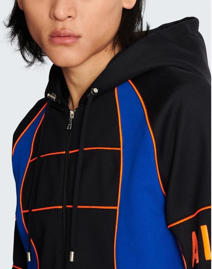 Balmain Hoodie met logo-inzetstukken Meerkleurig Heren - Foto 2