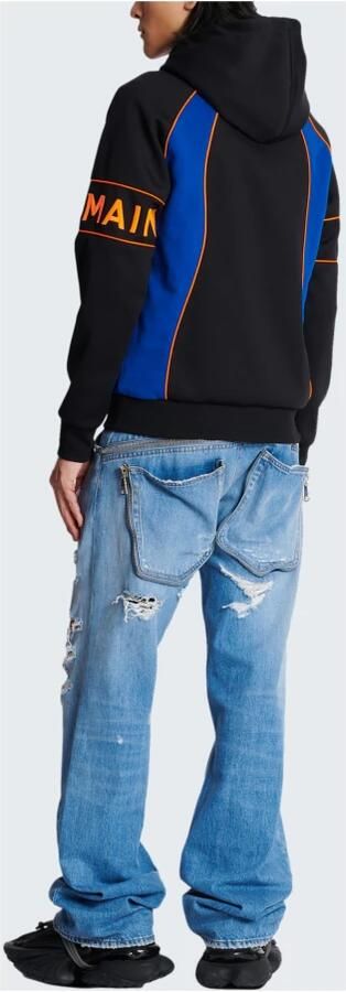 Balmain Hoodie met logo-inzetstukken Meerkleurig Heren - Foto 7