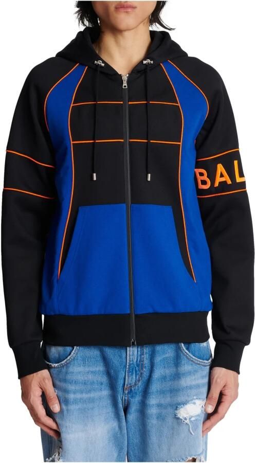 Balmain Hoodie met logo-inzetstukken Meerkleurig Heren - Foto 3