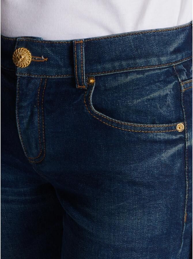 Balmain Vintage denim jeans Blauw Dames