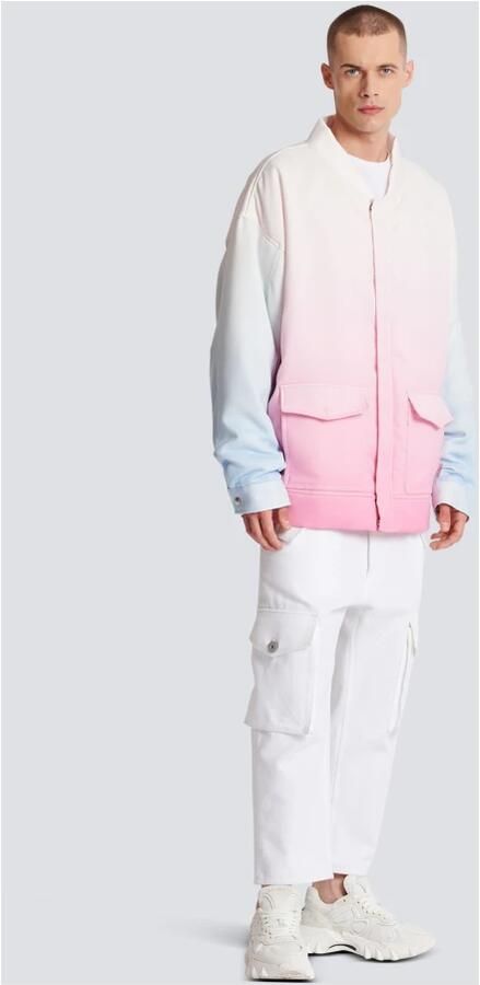 Balmain x Evian Bomber jacket Meerkleurig Heren - Foto 3