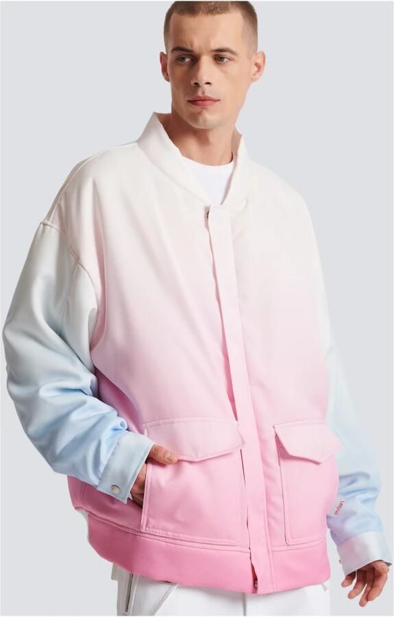 Balmain x Evian Bomber jacket Meerkleurig Heren