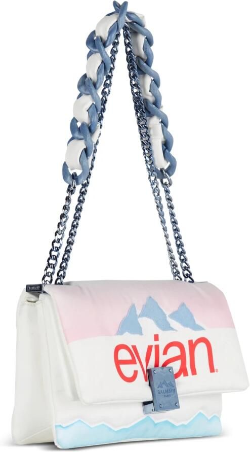 Balmain x Evian Kleine 1945 Zachte tas Meerkleurig Dames - Foto 5