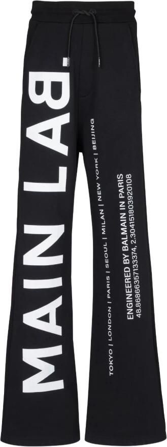 Balmain Zwarte Broek voor Heren Black Heren