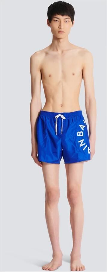 Balmain zwembroek Blue White Pink Black Heren - Foto 2