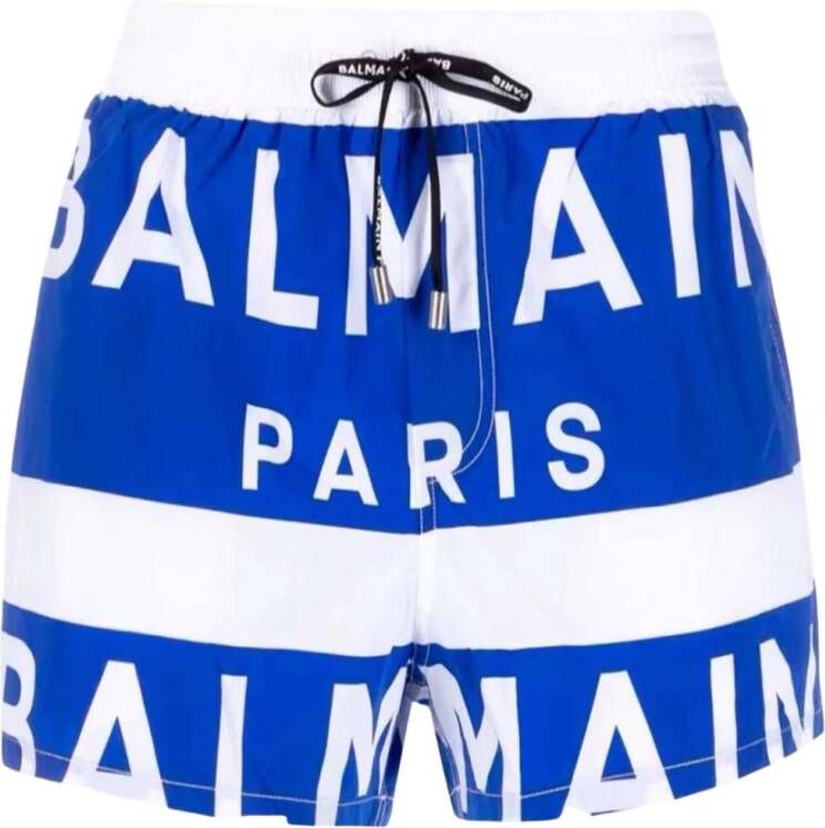 Balmain Zwemkleding Blauw Heren