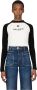 Balmain Retro PB bouclette jersey trui White Dames - Thumbnail 1