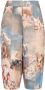 Balmain Bermuda shorts met hemelprint op canvas Meerkleurig Dames - Thumbnail 1
