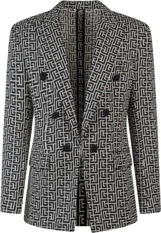 Balmain Blazers Zwart Heren