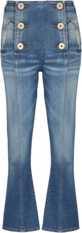 Balmain Bootcut denim jeans Blauw Dames