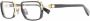 Balmain Optische brillen met logo Black Unisex - Thumbnail 1