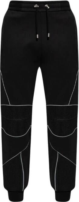 Balmain Sweatpants with logo Zwart Heren