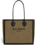 Balmain Canvas B-Army 42 tote with leather panels Beige Dames - Thumbnail 2