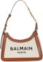 Balmain Canvas B-Army handbag with leather panels Beige Dames - Thumbnail 1